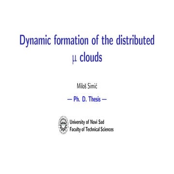 Dynamic formation of the distributed micro clouds