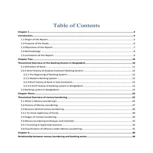 Money Laundering in Bangladesh 