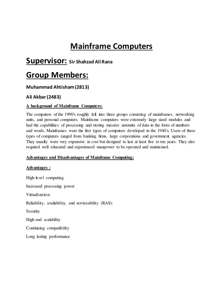 Mainframe Computers Mainframecomputers 150501205203 Conversion Gate01 Thumbnail 4 Jpg Cb 1430513631