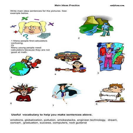 Main idparagraph writinge