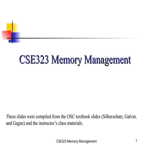 Comprehensive Overview of Memory Management Techniques in Operating ...