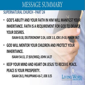 The Supernatural Church