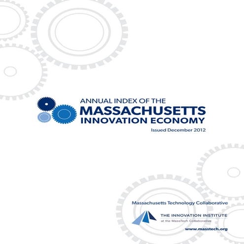 2012-2013 Massachusetts Innovation Economy Index