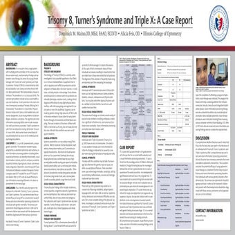 Trisomy 8, Turners syndrome, Triple X: A Case Report