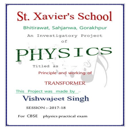 Main page v physics