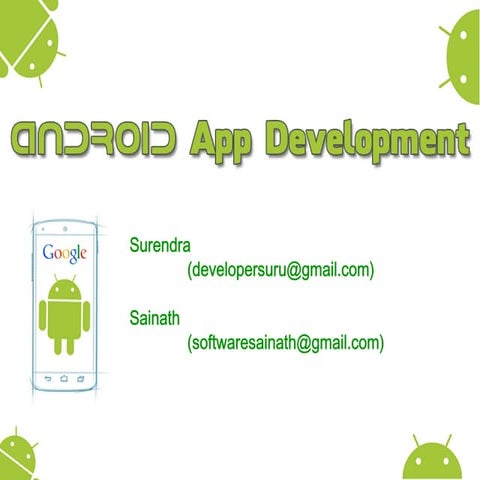 Android Introduction