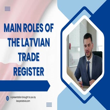 8 Roles of the Lithuanian Trade Register | PDF