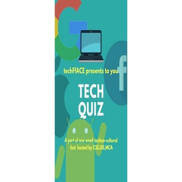 Tech quiz(Information Technology)