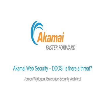 Jeroen Wijdogen (Akamai) | TU - Hacks & Attacks
