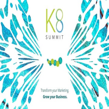 K8 2015: Welcome Presentation by Ted Krantz