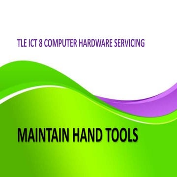 MAINTAIN HAND TOOLS.pptx