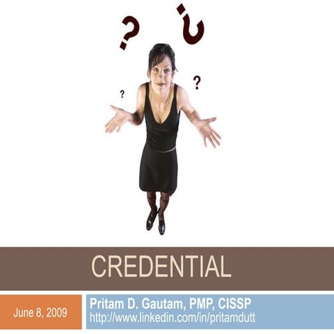 Maintaining PMP Credential