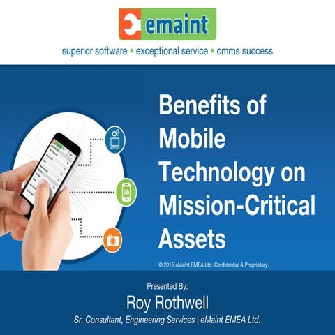 Benefits of Mobile Technology on Mission-Critical Assets