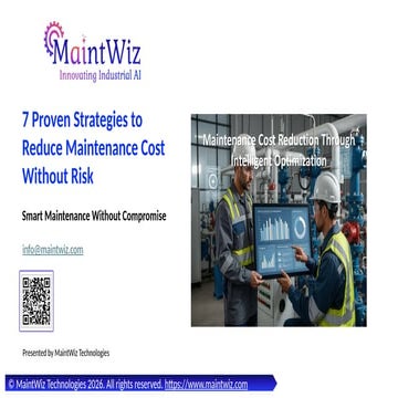 7 Proven Strategies to Reduce Maintenance Costs Safely and Effectively ...