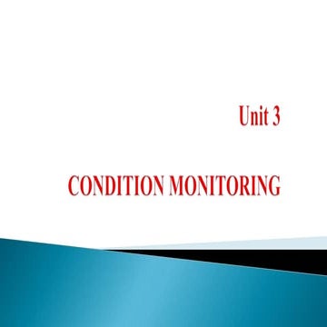 Maintenance engineering- Unit- 3