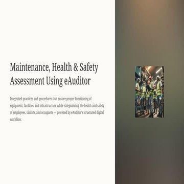 LQA Room Audit with eAuditor Audits & Inspections | PDF