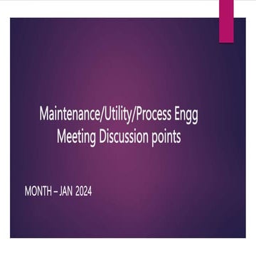 Daily Maintenance improvement Points2.pptx