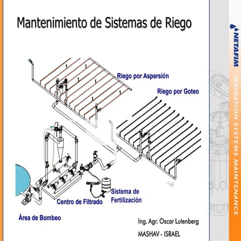 mantenimiento sistema de riego