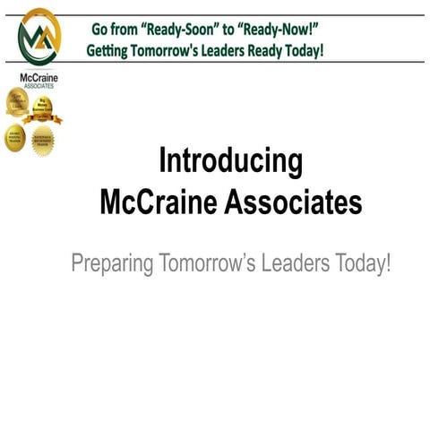 McCraine Associates Introduction