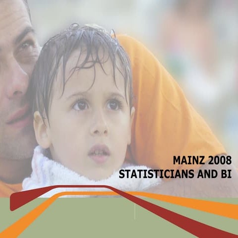 Pentaho Meeting 2008 - Statistics & BI