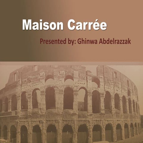 Maison carree 