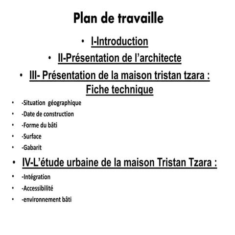 Maison tristan tzara