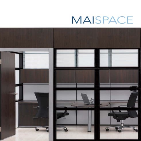 Maispace office-cubicles-frame-and-tile-system