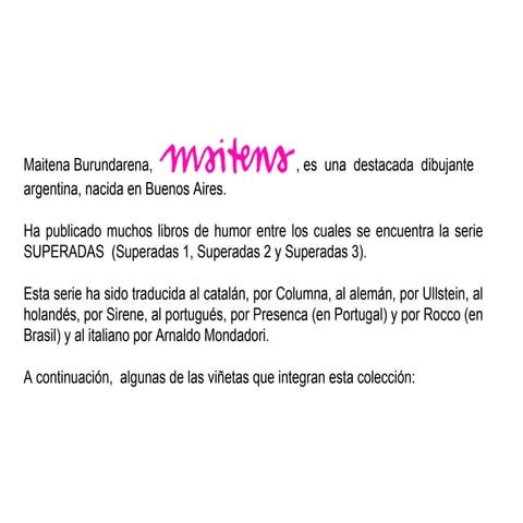 Maitena  
