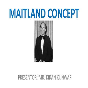 Maitland school of thought