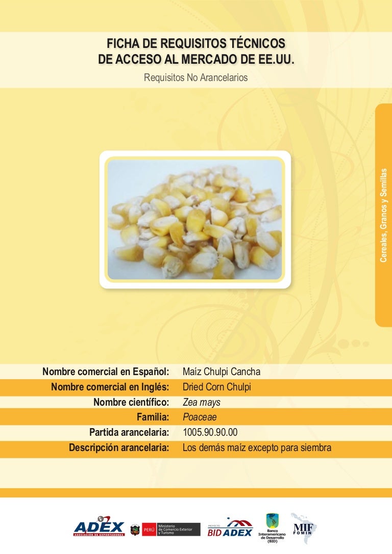 BID - Maiz chulpi cancha - SlideShare Image of BID - Maiz chulpi cancha - SlideShare