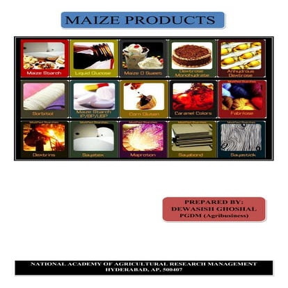 Maize products
