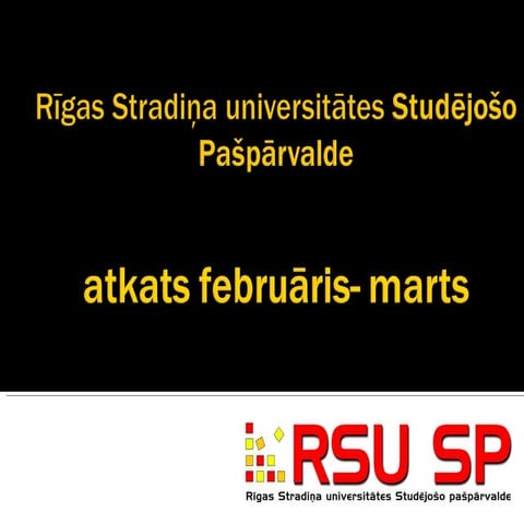 Notikumu atskats februāris-marts 2010