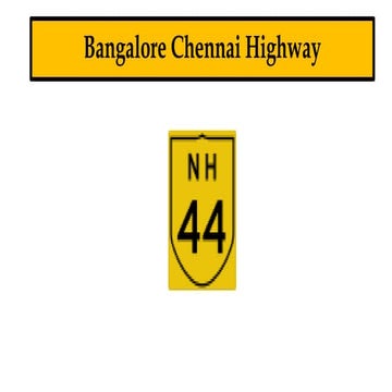 Major General PC Sen | Bangalore Chennai Highway