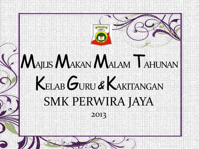 Majlis makan malam