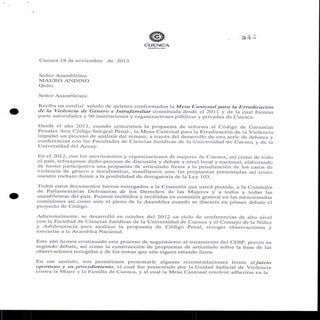 Observaciones al Código Orgánico In...