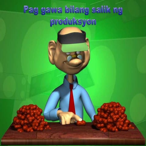 pag gawa bilang salik ng produksyon