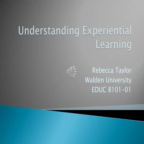 Experiential Learning Theory