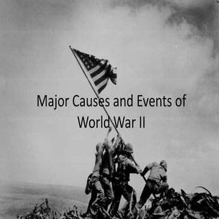 Major Causes and Events of World Wa...