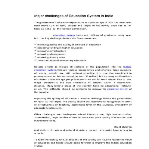WHAT IS WRONG WITH THE EDUCATION SYSTEM IN INDIA visual data 5
