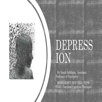 Major Depressive Disorder