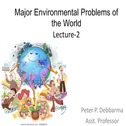 Major environmental problems and Issues of the world