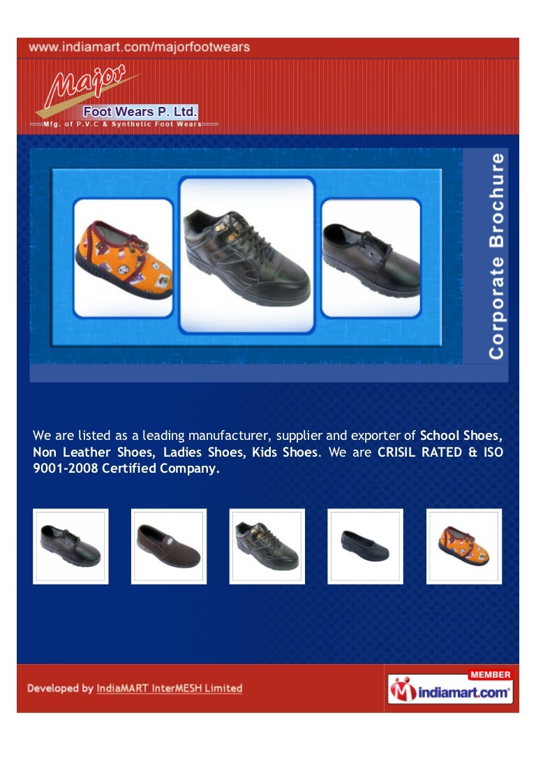 Major Footwears Pvt. Ltd, Indore, School Shoes