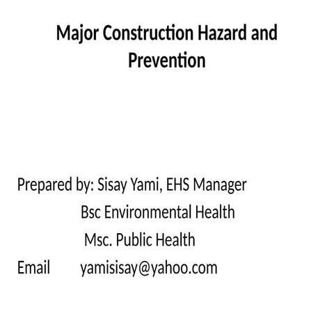 Major Hazard and Pevention in Construction Sector.pptx