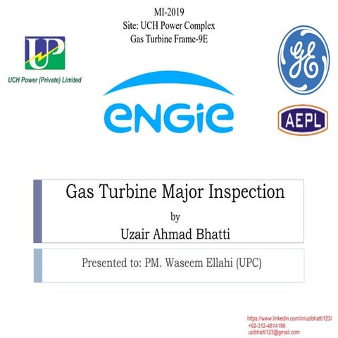 GAS TURBINE MAJOR INSPECTION