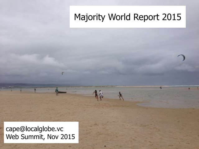 Majority World Report 2015 - Dublin Web Summit