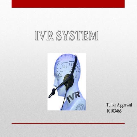 ivr system