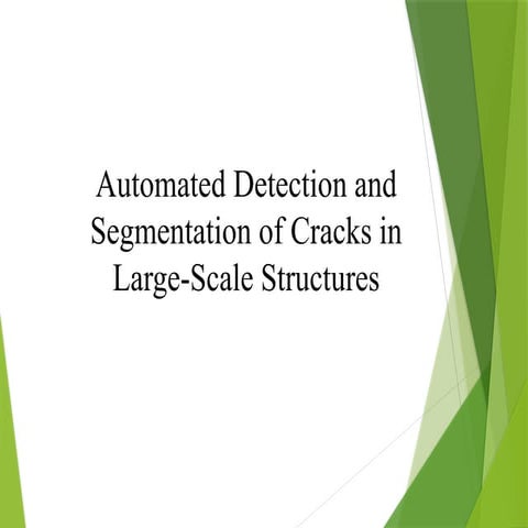 Automated detection and segmentation of cracks in large-scale ...