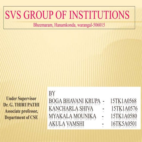 secure and authentication using personal device ppt