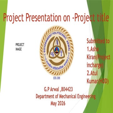major project presentation.pptx hhhhhhhh | PPTX
