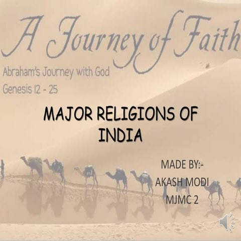 Major religions of india